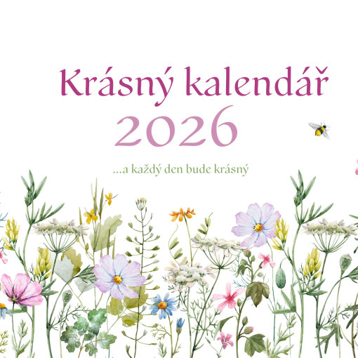 Krásný kalendář 2026 - stolní